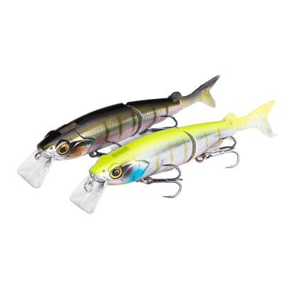 China Fishing Lure Speed ​​New Sea Minnow Floating Fishing Lure 125mm High Quality Baits Floating With Soft Tails For Saltwater Artificial Baits for sale