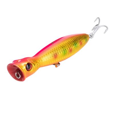 China Fishing Lure Gear Fishing Lures Wholesale Hard Floating Artificial Sea Bass Fishing Bait Snap Lure Top Water Bait for sale