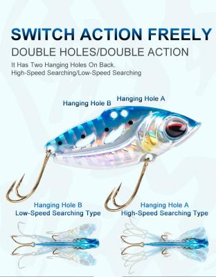 China Fishing Lure Multi Speed ​​Vibe Bait Artificial Minnow Snap Vib Hard And Soft Bait Kit Fishing Lure Set for sale