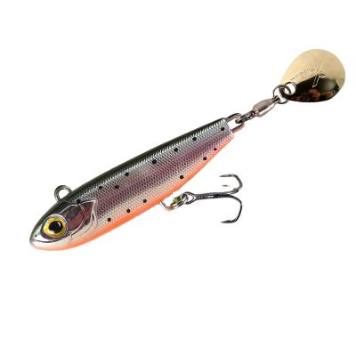 China VIB Fishing With Floating Spoon 9502 Minnow Fishing Lure Artificial Baits Good Action Wobblers For VIB Lures With Spoon for sale