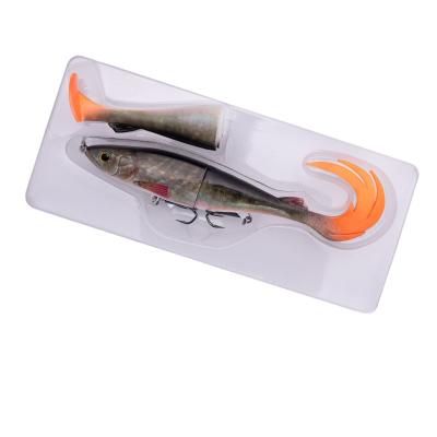 China PESCA So-Easy Pencil Mount Isca 2 Segmented Fishing Multi Attached Hard Plastic Lure Fish Lure Fishing Tackle Carp Bait Gear for sale