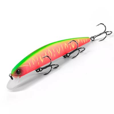 China Lure Speed ​​130mm Wobbler 21G Minnow Lure Jerkbait Minnow Fishing With Plastic Treble Hooks Fishing Lure Hanging Groundbaits for sale