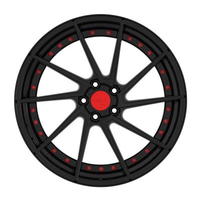 China Luxury 2 Pieces Wheel Package Forged Car Rim 18 19 20 21 Inch Wheel Aluminum Alloy Custom Wheels for sale