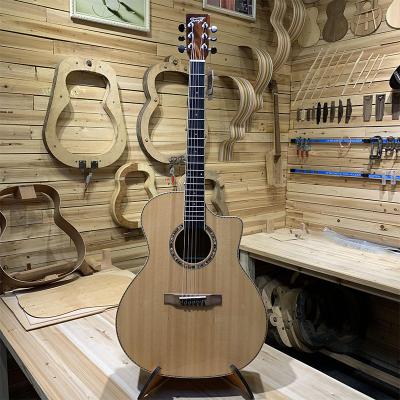 China Basswood FYCW Acoustic Guitars Musical Instruments Guitars Made In China for sale