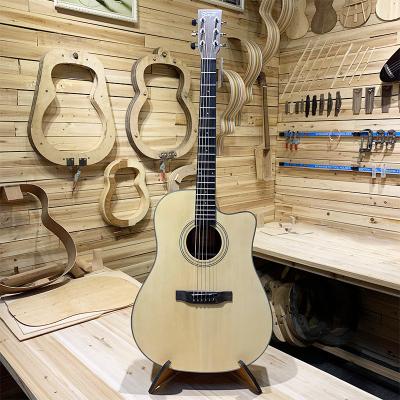 China Chinese Basswood FYCW Guitar Brands Professional Acoustic Guitar Price Basswood Guitar Bass for sale