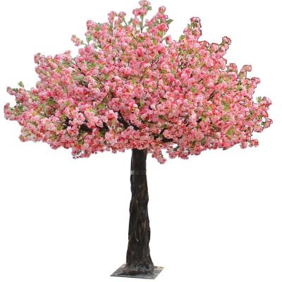 China Durable Customized 300 Cm 10 Feet Cherry Blossom Tree Artificial Flower Tree For Wedding Restaurant Party Decoration for sale