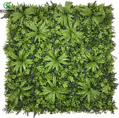 China UV Proof Artificial Topiary Boxwood Hedge Panel Green Wall Backdrop With UV Sunlight Protection for sale