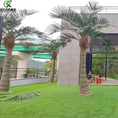 China Wholesale Durable UV Protected Artificial Cocos Palm Tree For Swimming Pool Indoor Outdoor Tropical Landscape for sale