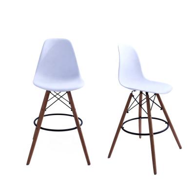 China Modern Design Industrial Bar Stool Leg Stool Bar Chair Wooden Counter Umpire Chair Stool for sale