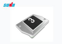 중국 DC24V/DC12V 공정한 판단을 가진 크롬 엘리베이터 누름단추식 전쟁 사각 모양 판매용