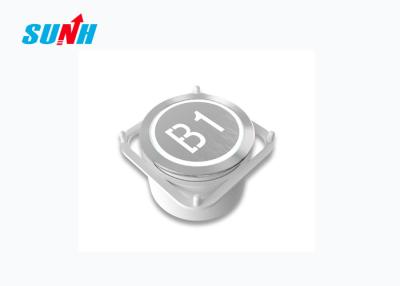 China DC 12V / 24V Elevator Push Button Round Shape 4 Lines Connection Port for sale