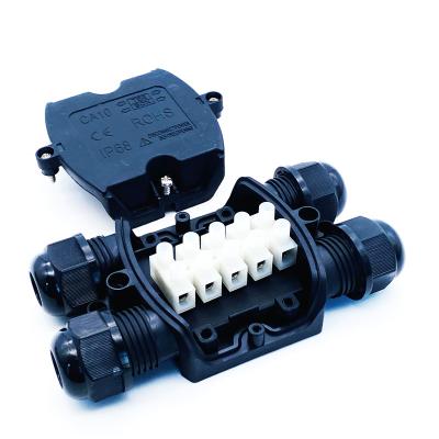 China Power Connecting Hot Selling Fast Fast Screwless Power Connecting Junction Box IP68 Waterproof For Electrical Cable Connector for sale