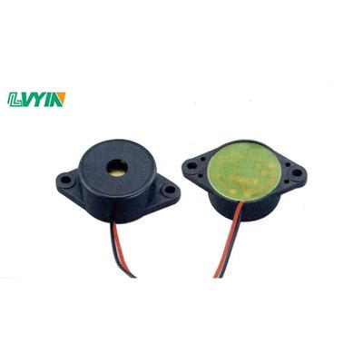 China 24v DIA40mm H48mm Plastic High End Constant Buzzer Loud Piezoelectric Active Buzzer Sound Active Buzzer for sale