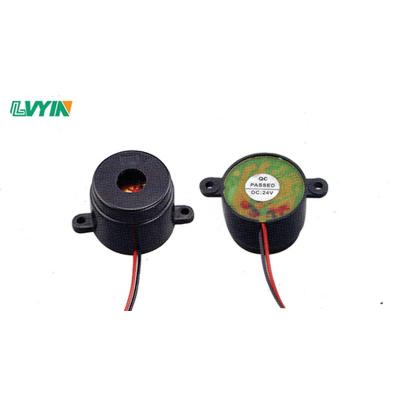 China High Quality Plastic Buzzer 24V DIA38mm H30.5mm Piezoelectric Active Buzzer Buzzer BD--PB3025W2024B for sale