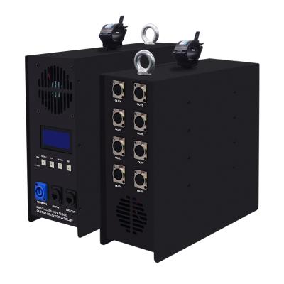 China Strip DVI Light Control 8 Channel DMX RGB LED Outdoor And Indoor Controller for sale