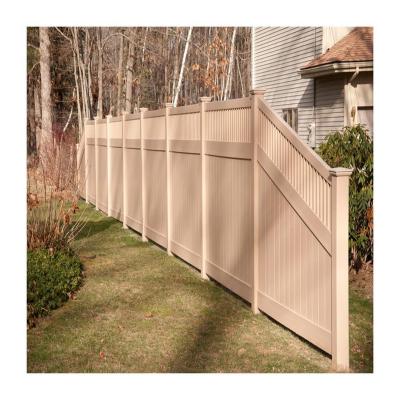 China Semi Easily Assembled Prima Modern Portable Home Depot PVC Barrier PVC Privacy Insulator Strip Tarpaulin Screen Green Garden Fence for sale