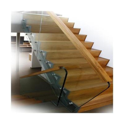 China Prima Customized Modern Frameless Glass Stainless Steel Staircase Handrail Balustrade for sale