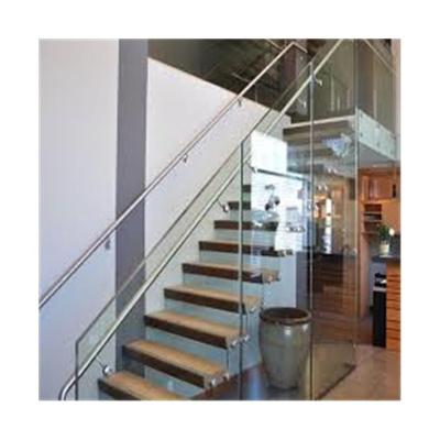 China Modern professional wholesaler made metal material stainless steel stair standoff frameless glass railing balcony for sale