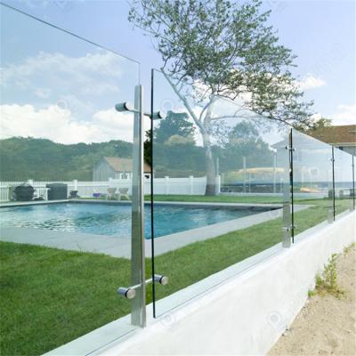 China Prima High Quality Balustrades Outdoor 304 S.S Post Standoff Glass Modern Indoor Balustrades for sale