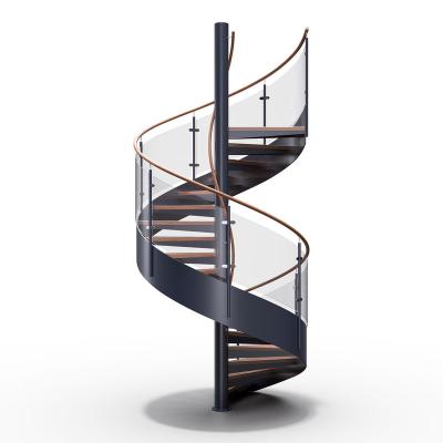 China Modern Modern Spiral Staircase Used Spiral Staircase Wrought Iron Staircase Design for sale