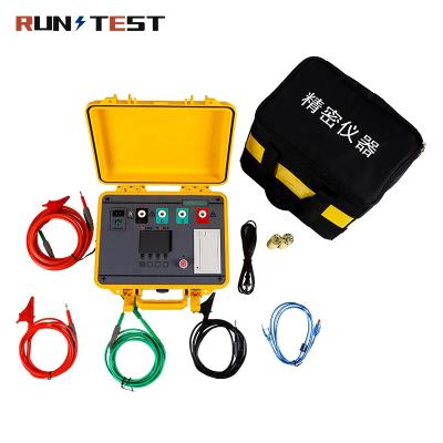 China China LCD Display 2500V 5000V Digital Megger High Voltage Insulation Resistance Tester Run-IR1526 for sale