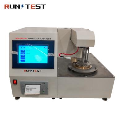 China Easy Operation Lab Testing Instrument Transformer Oil Lube Oil Closed-Cup Flash Point Tester for sale