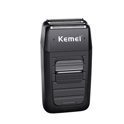 China Safety Kemei KM-1102 Wholesale Cheap Sale Professional Electric Rechargeable Beard Hair Shaver Trimmer Trimmer for sale