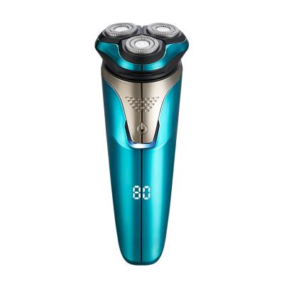 China 5280 Triple Blade Wholesales Professional Electric Clipper Trimmer Beard Hair Rechargeable Shaver for sale