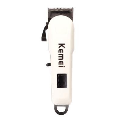 China Safety Kemei KM-809A Best Selling Professional Rechargeable Wholesale Electric Beard Hair Razor Trimmer Trimmer for sale