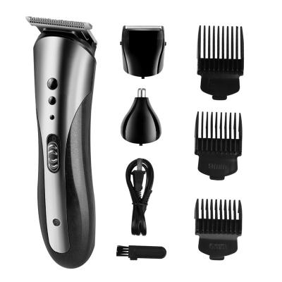 China Safety Kemei KM-1407 factory price cheap professional rechargeable electric beard razor trimmer trimmer for men for sale