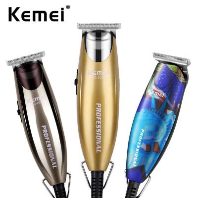 China Safety Kemei KM-7021 Rechargeable Electric Beard Shaver Trimmer Trimmer for Barber Men for sale