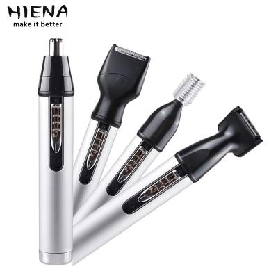 China Household 4 in 1 Usb Oplaadbare Ontharing Wenkbrauw Baard Trimmer Gezichtsverzorging de Elektrische Neus En Oor Trimmer Voor Mannen for sale