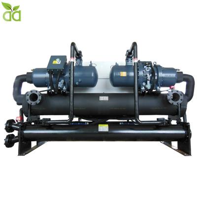 China Peanut Screw Compressor Cooling Water Cooled Chiller For Peanut Cooling for sale