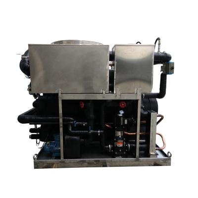 China High Cooling System Water Cooled Industrial Refrigeration Solutions Water Cooled Low Temperature Chiller for sale