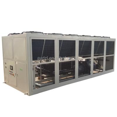 China 300 Ton 1000 Kw Industrial Air Cooled Screw Water Chiller DN200 for sale