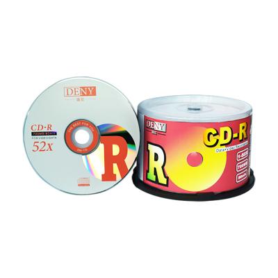 China Best Quality Single Layer White Export China Cd Compact Disc With 52X for sale