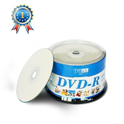 China Raw material single layer factory wholesale blank original dvd with 16x for sale