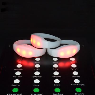 China 2021 NEW cheering parties big function party product led bracelet control dmx for sale