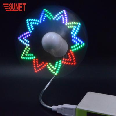 China 2021 SUNJET New Car Products Program Air Cooling Custom Usb Led Fan for sale