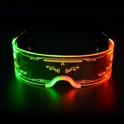 China New Design Acrylic Glowing Acrylic Glass Lead Glasses for sale