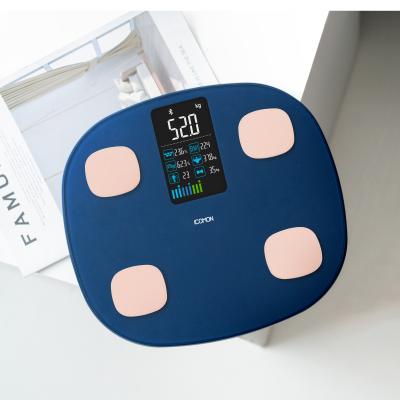 China Smart Wireless Balance Body Fat Scale Android Digital Electronic Scales LCD Display Measures 180kg/400lb/28st for sale