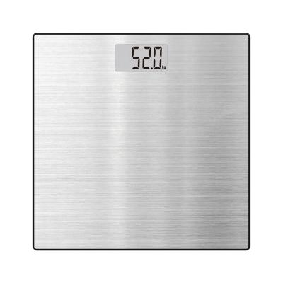 China Stainless Steel LCD Double Tempered Glass Modern Design Bathroom Scale Auto On-Off Body for sale