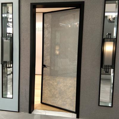 China Waterproof Wholesale Modern Aluminum House Windows China Double Glazed Side Hung Door for sale