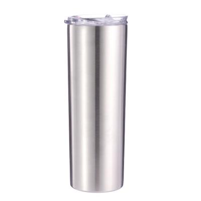 China Viable Wholesale Custom Tumbler Cups Stainless Steel 20oz Bulk Double Walled Travel Tumbler, Coffee Tumbler Cups With Lid Straw for sale