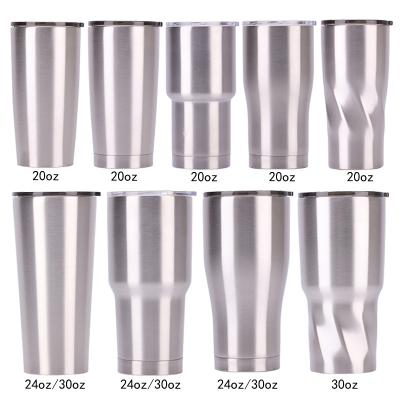 China Wholesale High Quality Viable RTS 30oz 20oz Stainless Steel 304 Double Wall Vacuum Insulated Tumbler With Lid for sale