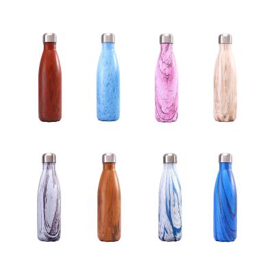 China 12oz 17oz 25oz Double Stainless Steel Sports Bottle Vacuum Flask Viable Outdoor Wall Insulated Thermos Water Travel Drinking Bottle for sale