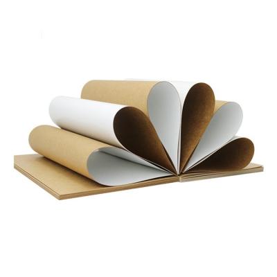 China Wholesale Custom Elephant Raw Material Moisture Proof Rolling Kraft Paper To Roll Brown Kraft Paper Roll For Cement Bag for sale