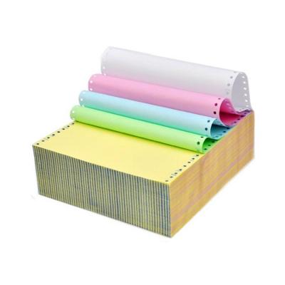 China 1ply 2ply 3ply NCR Carbonless Paper Continuous Computer Wholesale Price Wood Pulp NCR Carbonless Paper for sale