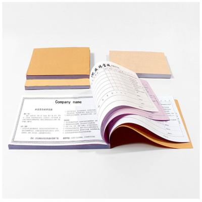 China Wood Pulp Maker Carbonless Paper Listing Order Book Receipt Book Carbonless Paper Guest Checks Invoice Paper for sale