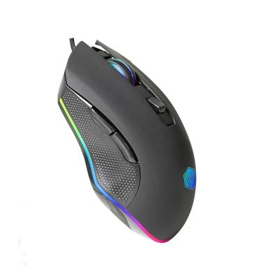 China Price is with rubber top cover with laser lighting logo; 6D RGB Flowing 12800 Dpi Laser Laptop Gaming Mouse Computer Mouse for sale